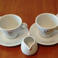 Servizio da tè the cappuccino caffè con porta latt