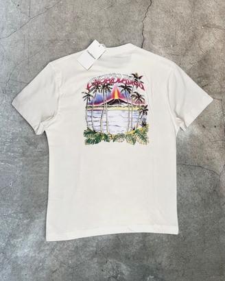 T-Shirt Casablanca Paris bianca nuova taglia S