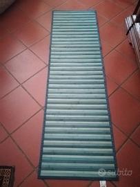 PEDANA IN BAMBOO COLORE BLU nuova