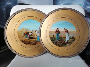 Coppia quadri rotondi