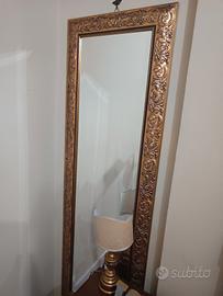 specchio in oro 