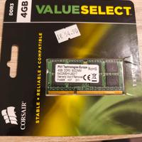 Memoria RAM 4GB DDR3 Corsair 
