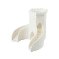 Torre lancio dadi in stile medievale con 3 scale d