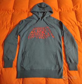 Felpa Against Streetwear verde acqua