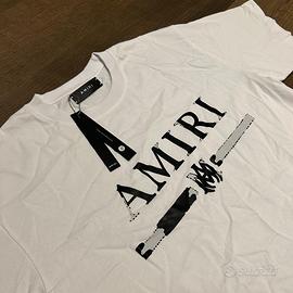 maglietta amiri bianca