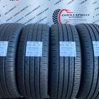 4 PNEUMATICI 215/55 R17 CONTINENTAL PARI AL NUOVO