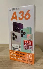 ZTE Blade A36 64GB / 12GB RAM (4+8) - NUOVO SIGILL
