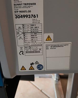 Inverter fotovoltaico
