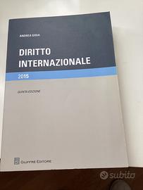 Diritto Internazionale di Andrea Gioia