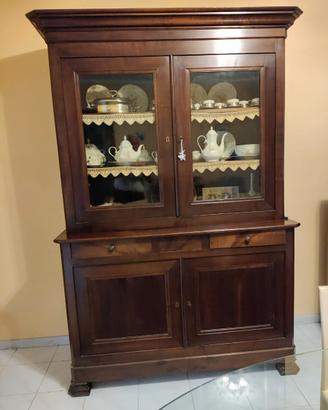 credenza credenza in noce seconda metà '800