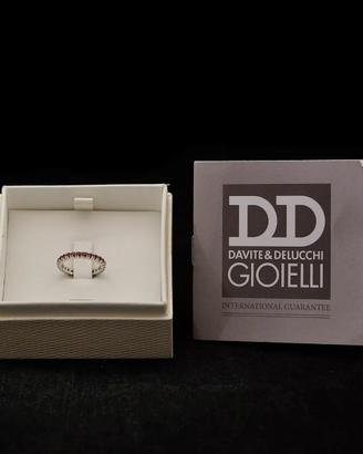 VERETTA GIRODITO  ORO 18KT RUBINI CT 0.97 NATURALI
