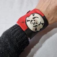 Bracciale fazzoletto Morte con teschio