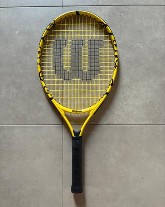 Racchetta tennis bambino con zaino