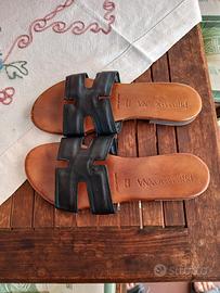 Ciabatte estive Primadonna in pelle n36