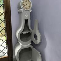 orologio a cassa lunga shabby chic 2