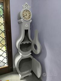 orologio a cassa lunga shabby chic 2