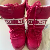 Moon boot alti rosa fucsia taglia 39-40