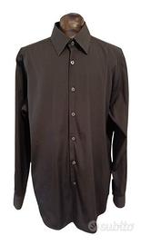 Camicia da uomo in cotone nero - Prada