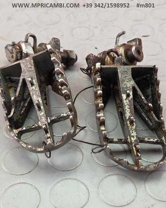 PEDANE PILOTA KAWASAKI KXF 250 2003 2005 SUZUKI RM