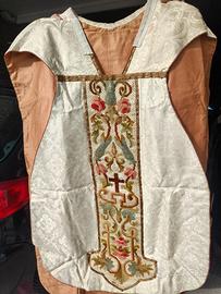 Antica pianeta paramento sacro