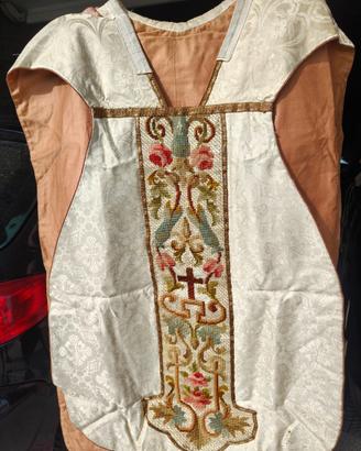 Antica pianeta paramento sacro