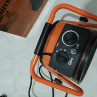 Stufa elettrica portatile termo ventilatore Qlima