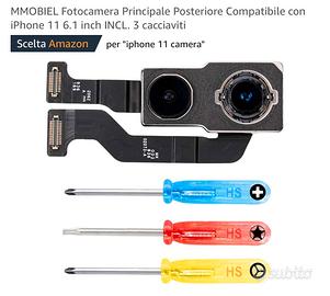 Ricambio camera posteriore iPhone 11 nuova