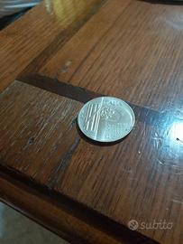 Moneta 20 Lire d'Argento 1928 "Cappellone" Vittori