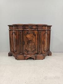 CREDENZINO IN NOCE STILE BAROCCO VENEZIANO