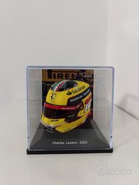 casco leclerc monza 2023 1:5 ferrari
