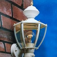 Lampada lanterna da giardino con sensore 