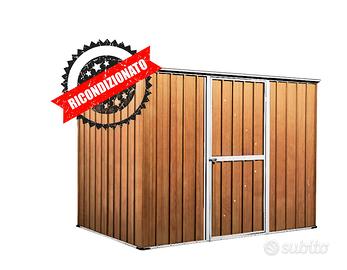 Box da giardino deposito lamiera 260x185 fin legno