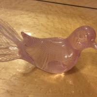 Colomba vetro di Murano Filigrana “La Murrina”