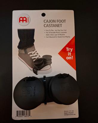 Meinl Nacchere da piede per Cajon
