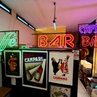 Insegna luminosa BAR Vintage ‘80/‘90 a Tubo Neon