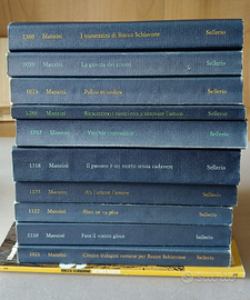 29 Libri Camilleri + 11 Manzini Ed. Sellerio