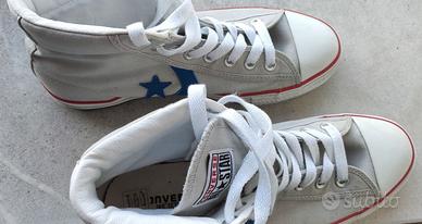 scarpe mid Converse e Calvin Klein, mis. 41 e 42