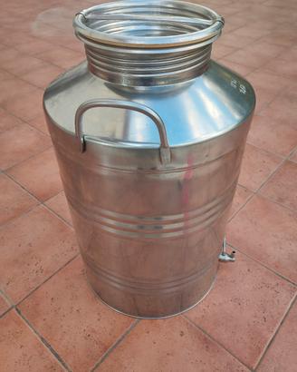 Contenitori per olio in acciaio INOX 