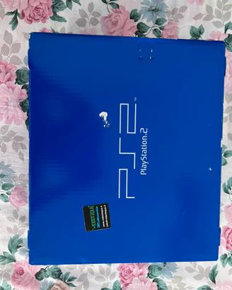 ps2 fat scph 30004 r con scatola e 2 joystick