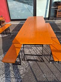 tavolo  da birreria 220x70 