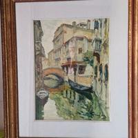 vecchio quadro del pittore Bridda