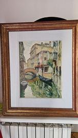 vecchio quadro del pittore Bridda