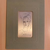 Ernesto Treccani Serigrafia "Licia"