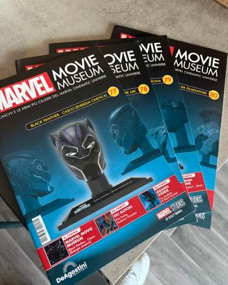 Marvel movie museum caschi