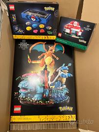 Lego Venusaur, Charizard e Blastoise + Omaggi 🔥🔥