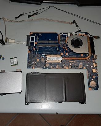 scheda madre e componenti lotto hp probook 450 g4