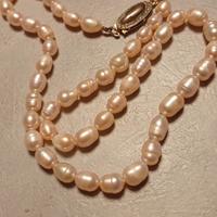 collana di perle barocche o scaramazze vintage 
