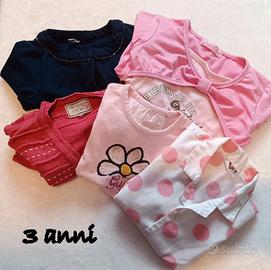 Set 5 pezzi bimba. 3anni.