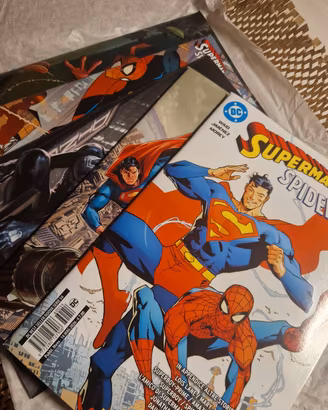 Fumetti Superman Spiderman 