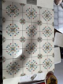 Pannello decorato a mano